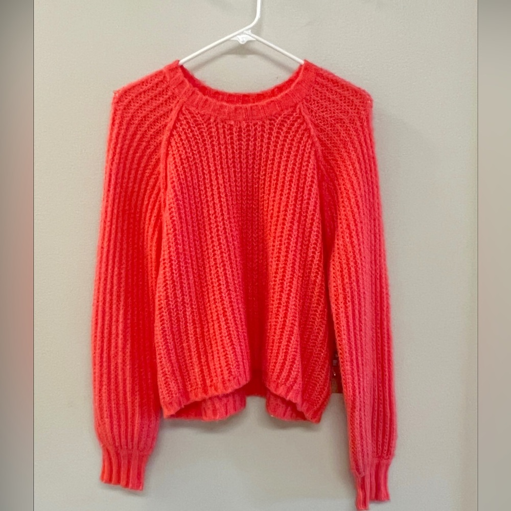 Hot Pink Knit Sweater